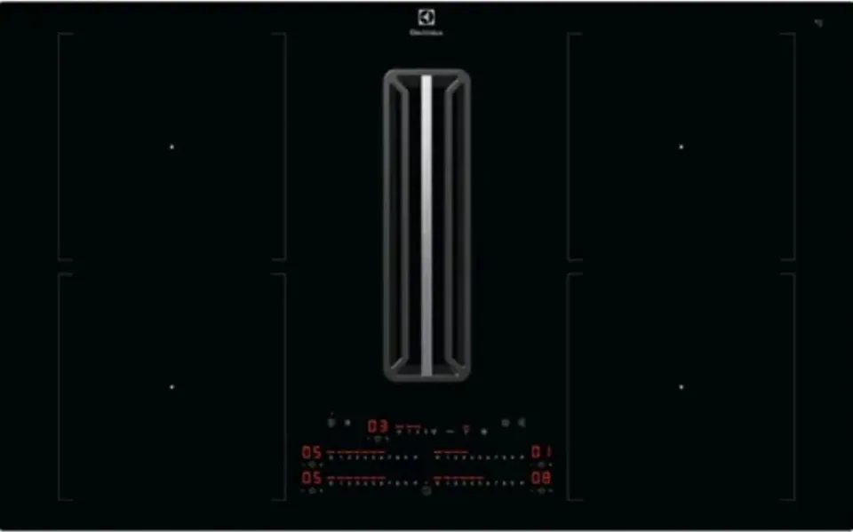 Electrolux KCD84453CK piano a induzione con cappa 83 cm