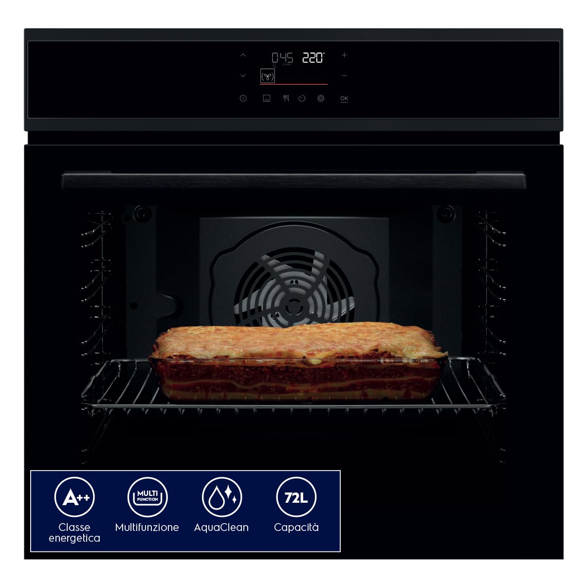 Electrolux Serie 600 EOD5H40X forno incasso vapore 72 L inox