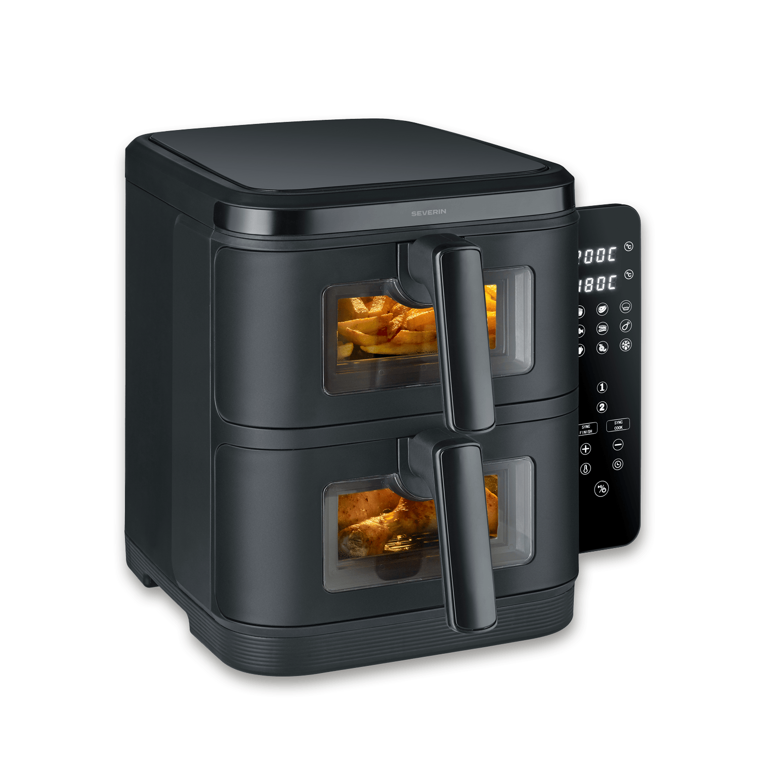 SEVO S-Fry Duo Stack Friggitrice Aria Doppia 11 L