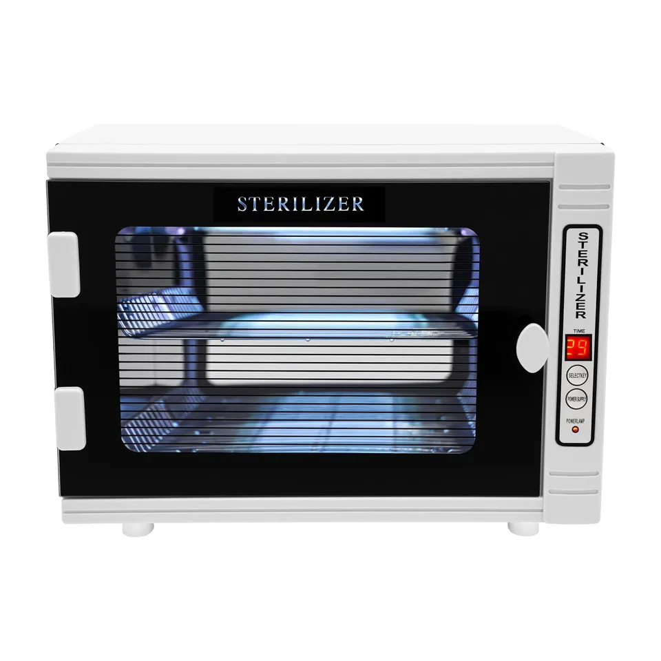 TiryyDrela Sterilizzatore UV 12L Armadio Disinfezione Strumenti Timer