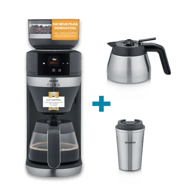 SEVO Filka 9397 macchina caffè filtro Super Bundle
