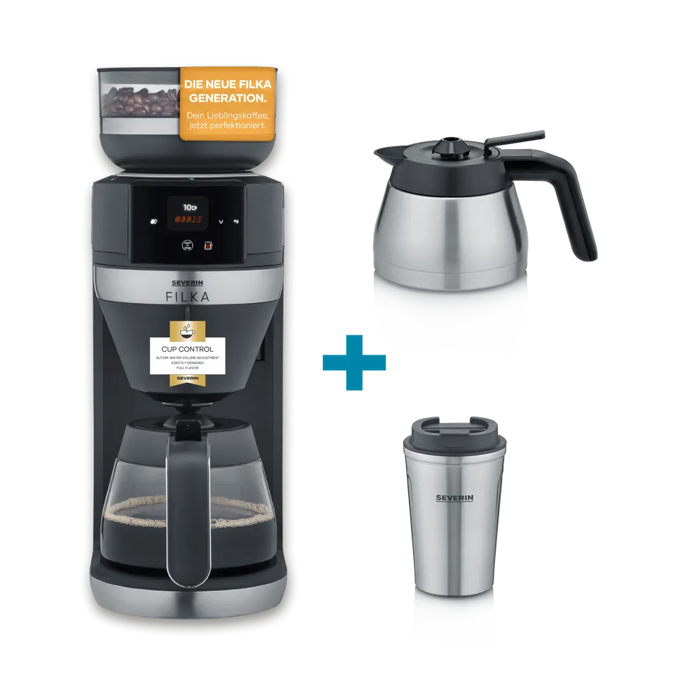 SEVO Filka 9397 macchina caffè filtro Super Bundle