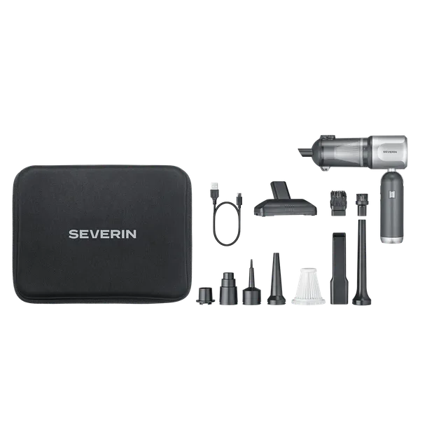 SEVO HV 7137 S-Power DuoBoost Aspirapolvere Portatile 3in1