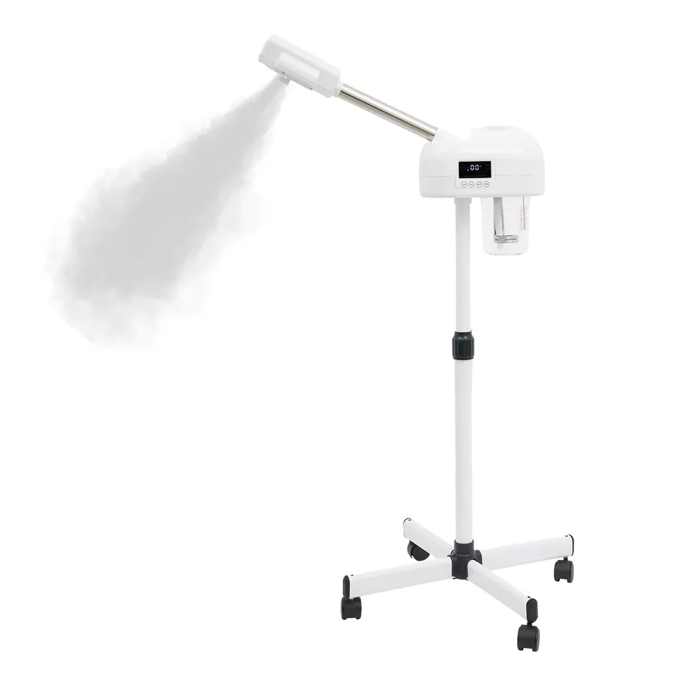 TiryyDrela Vapozone Viso 800W 600ml Altezza 58-68cm Bianco
