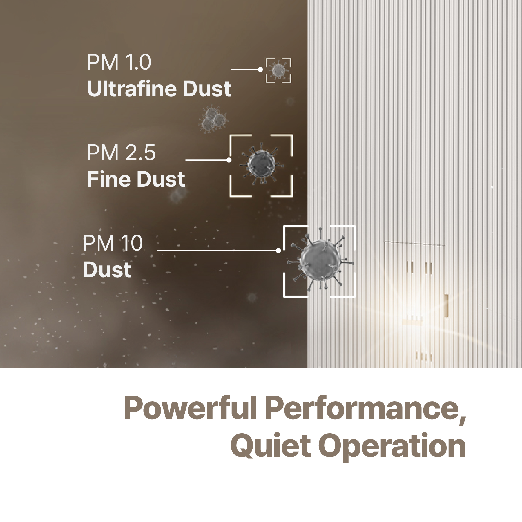 CUCKOO CAC-AH2810FNW purificatore aria HEPA H13 bianco