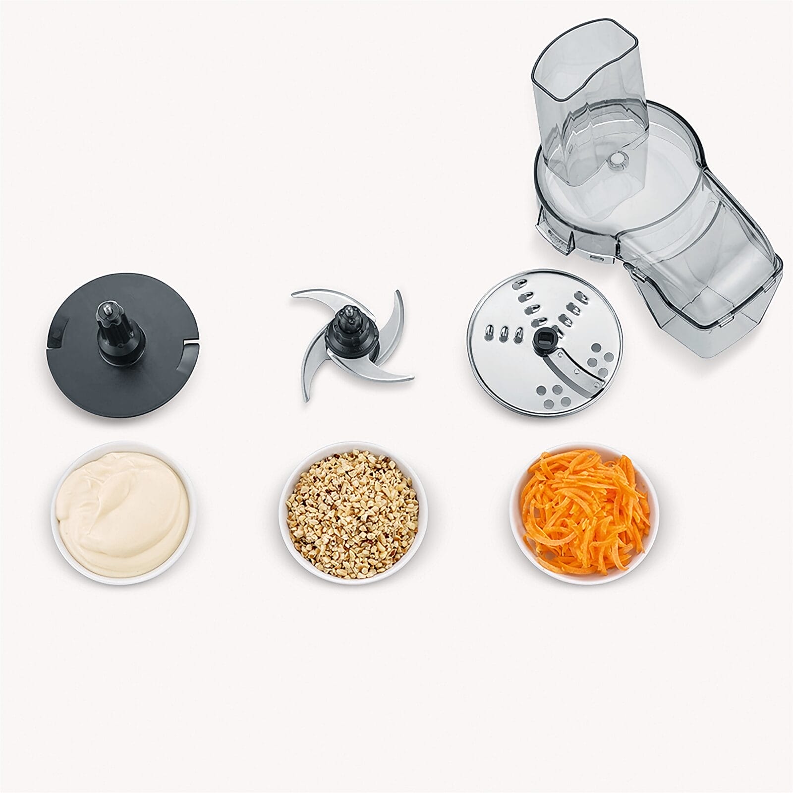 SEVO tritatutto compatto 4 in 1 lame inox