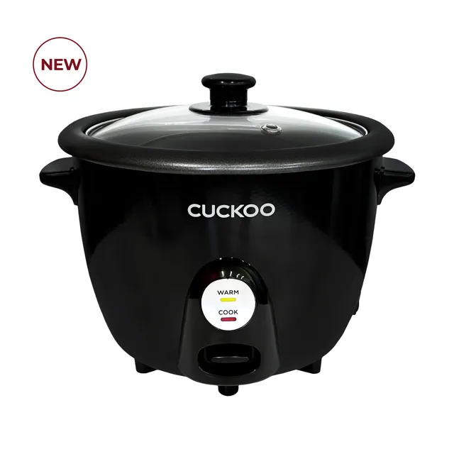 Cuckoo CR-0301C cuociriso one touch 3 tazze nero con vaporiera