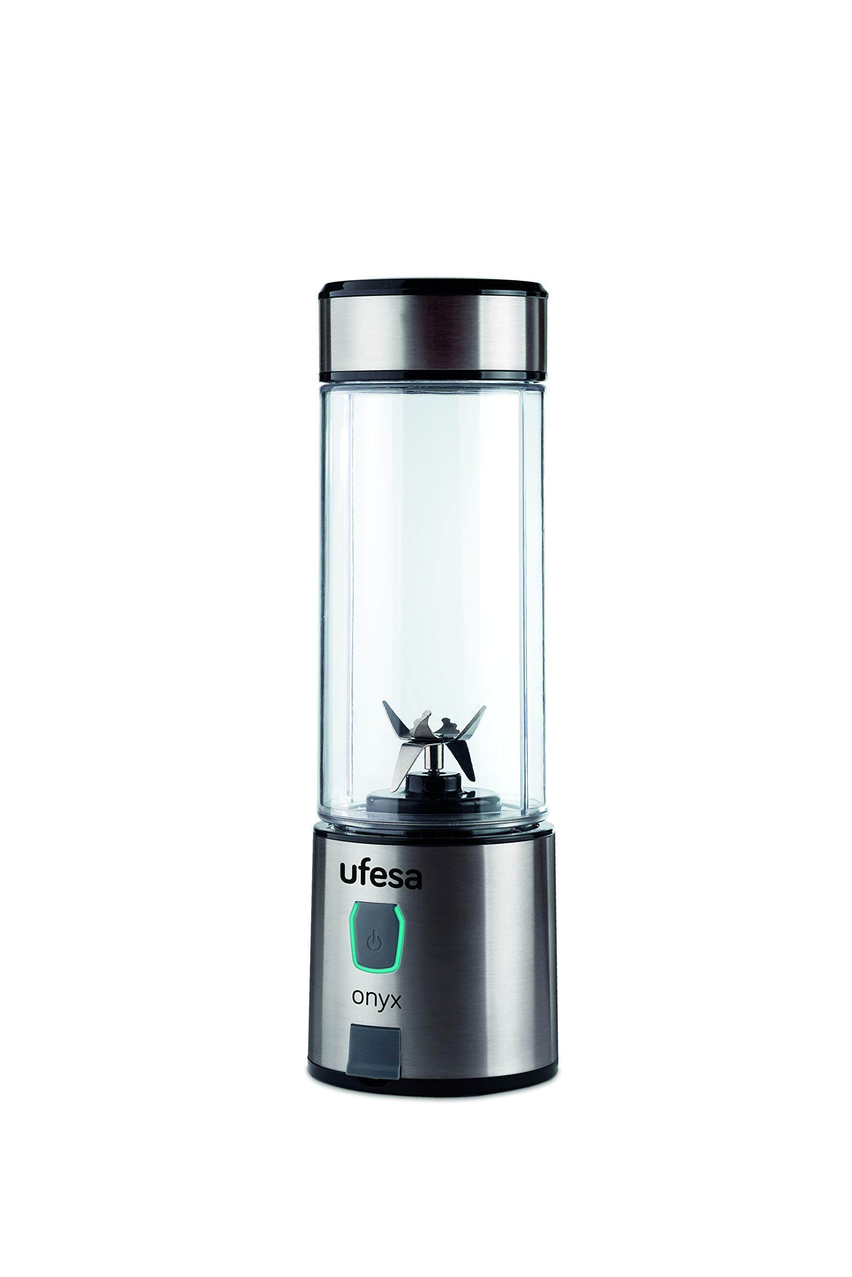 Ufesa BS2400 Onyx frullatore portatile USB 400 ml ricaricabile