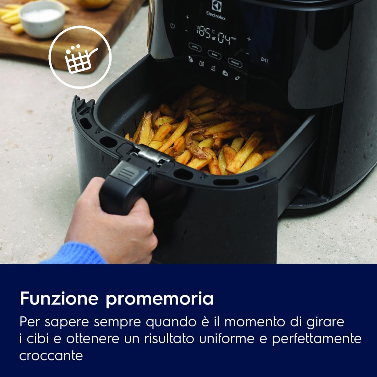 Electrolux EAF5B friggitrice ad aria 5 litri 1500W