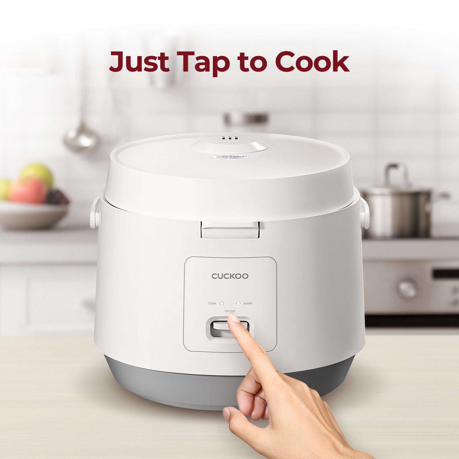 CUCKOO CR-1095 cuociriso Basic 10 tazze caldo automatico