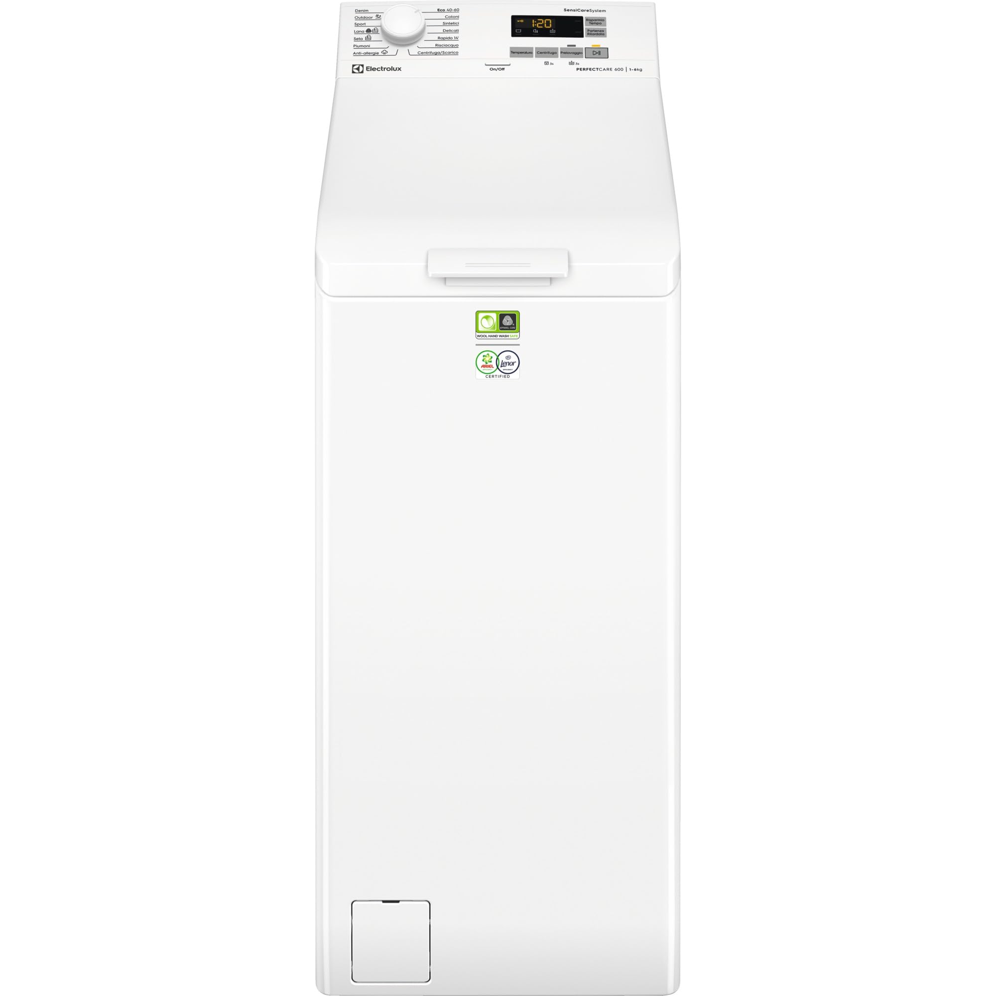 Electrolux Serie 600 EW6T526C lavatrice carica alto 6 kg classe C