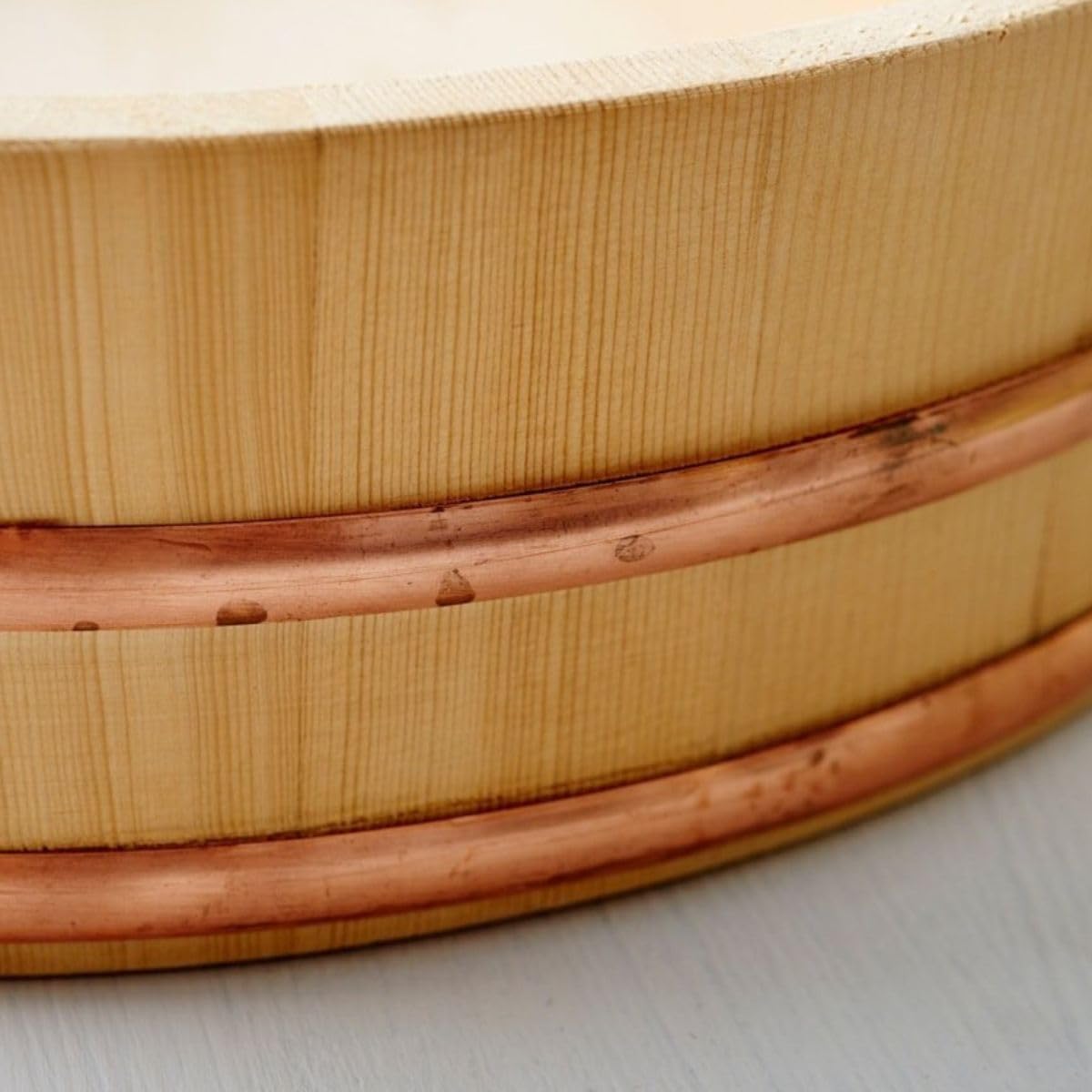 Reishunger Hangiri Ciotola Legno Sushi 30 cm