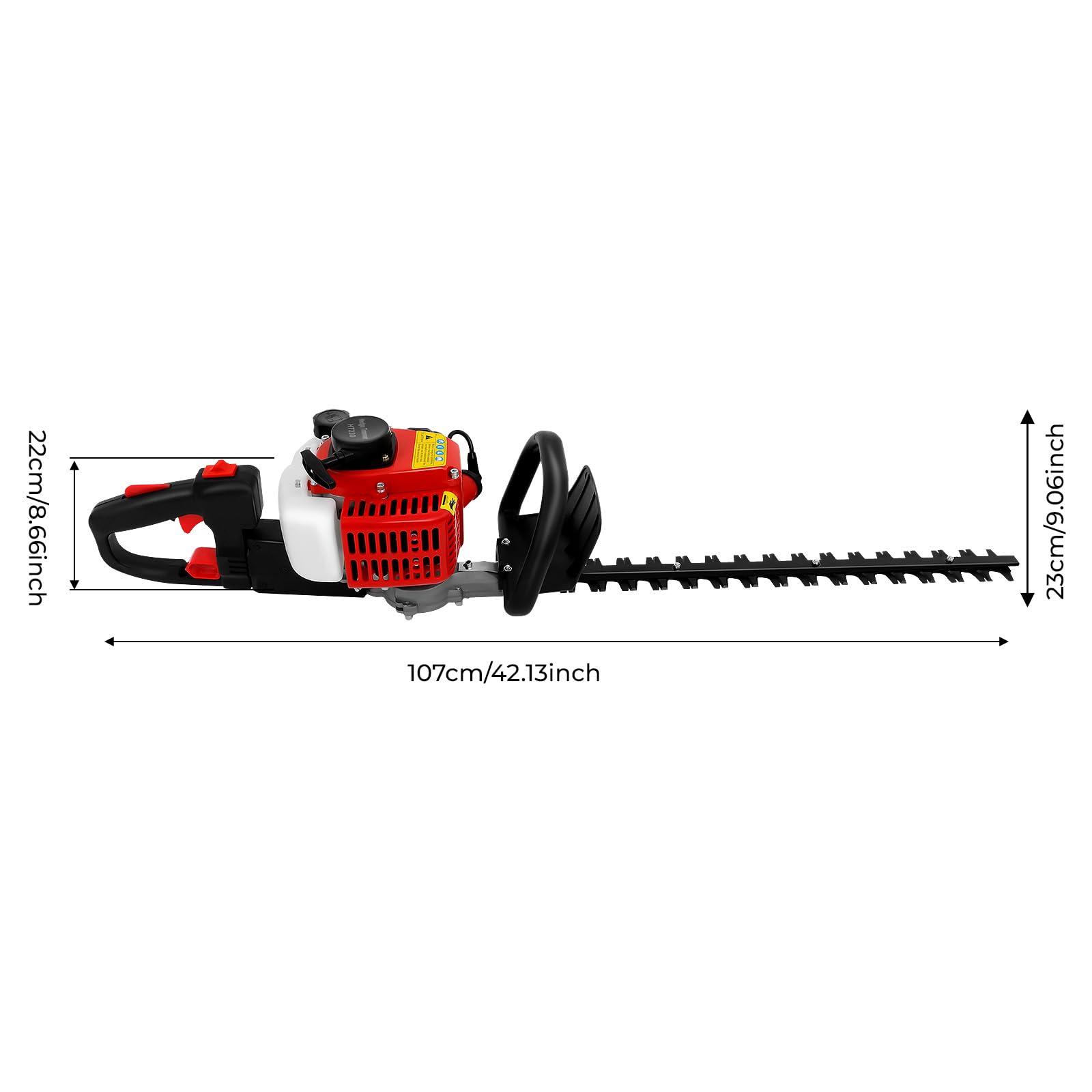 TiryyDrela Tagliasiepi a Benzina 22,5 cc Lama 56 cm