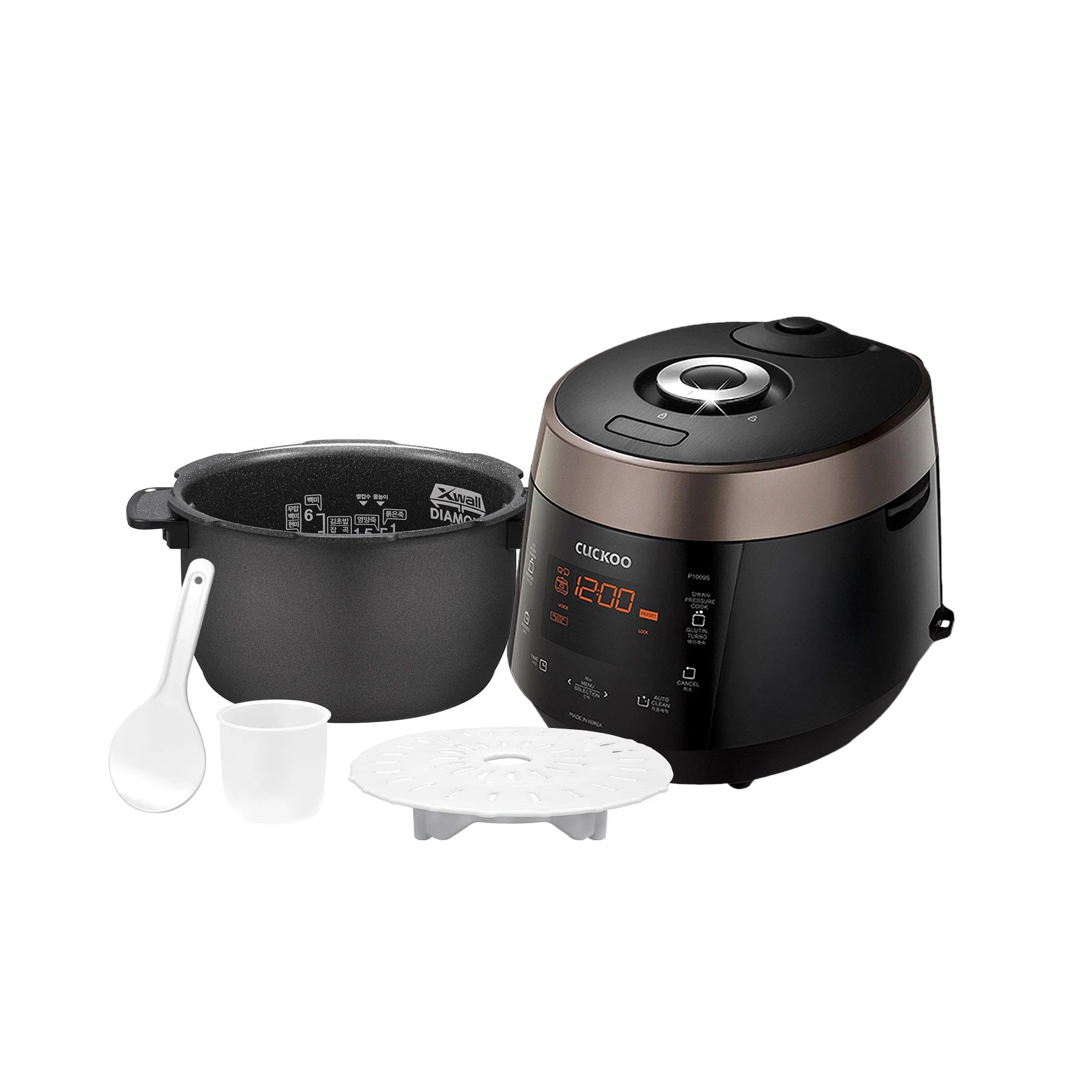 Cuckoo CRP-P1009S cuociriso pressione 10 tazze acciaio