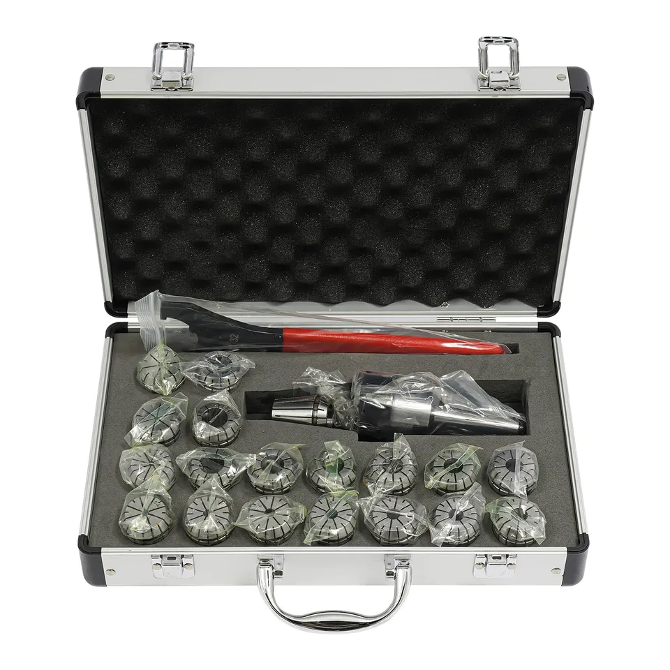 TiryyDrela Set Pinze ER32 19 Pezzi 2-20 mm Precisione
