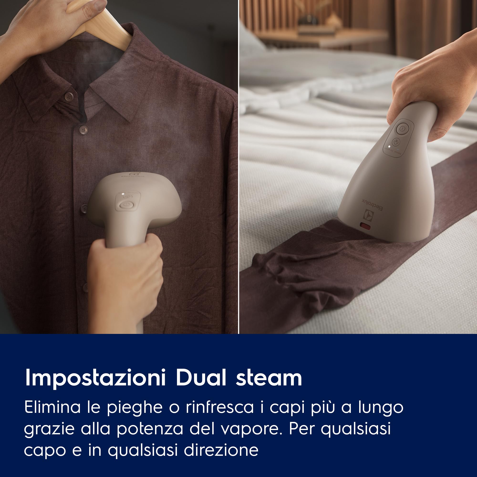 Electrolux E7HS2-8WB Ferro Stiro Vapore Noce Beige 1600 W
