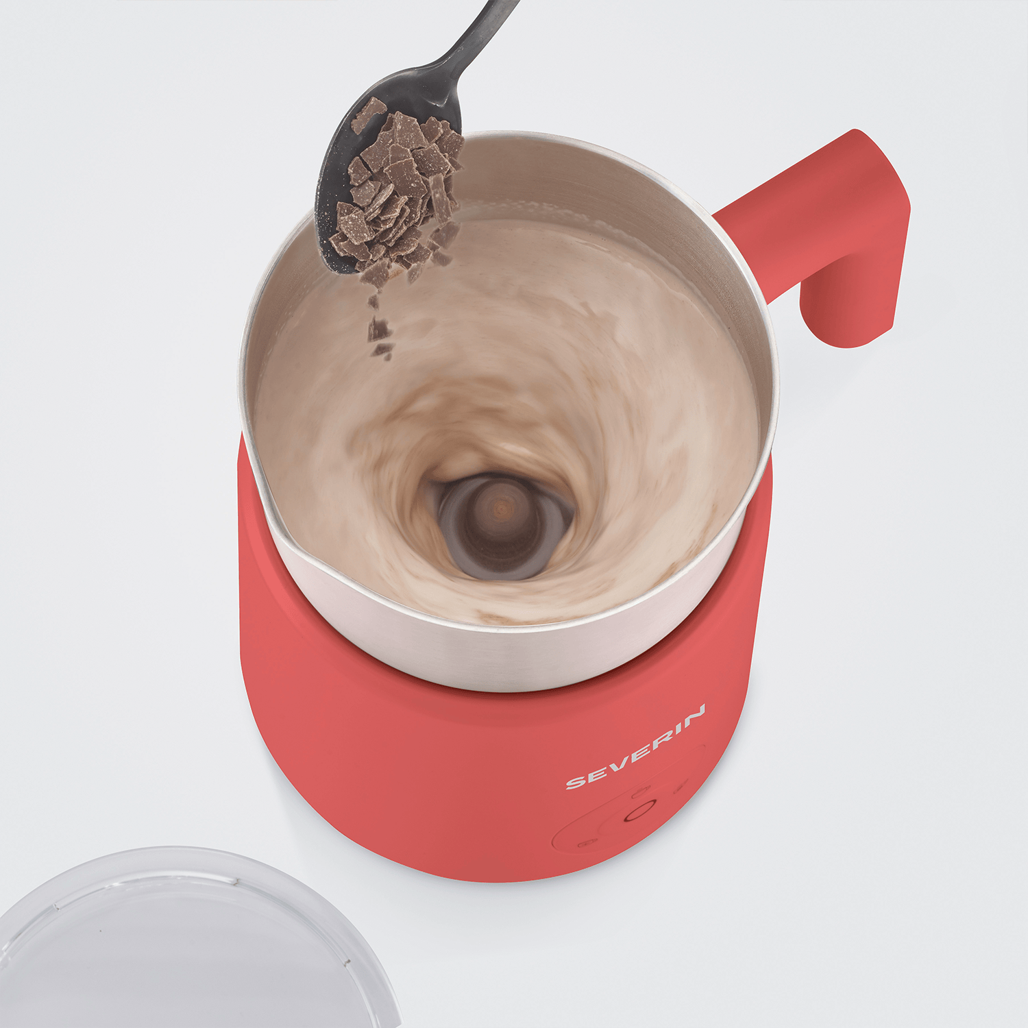SEVERIN Spuma Lite SM 3595 montalatte corallo 400 ml a induzione