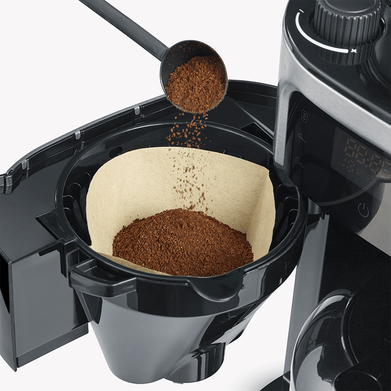 SEVO Caffettiera filtro isotermica con macinino