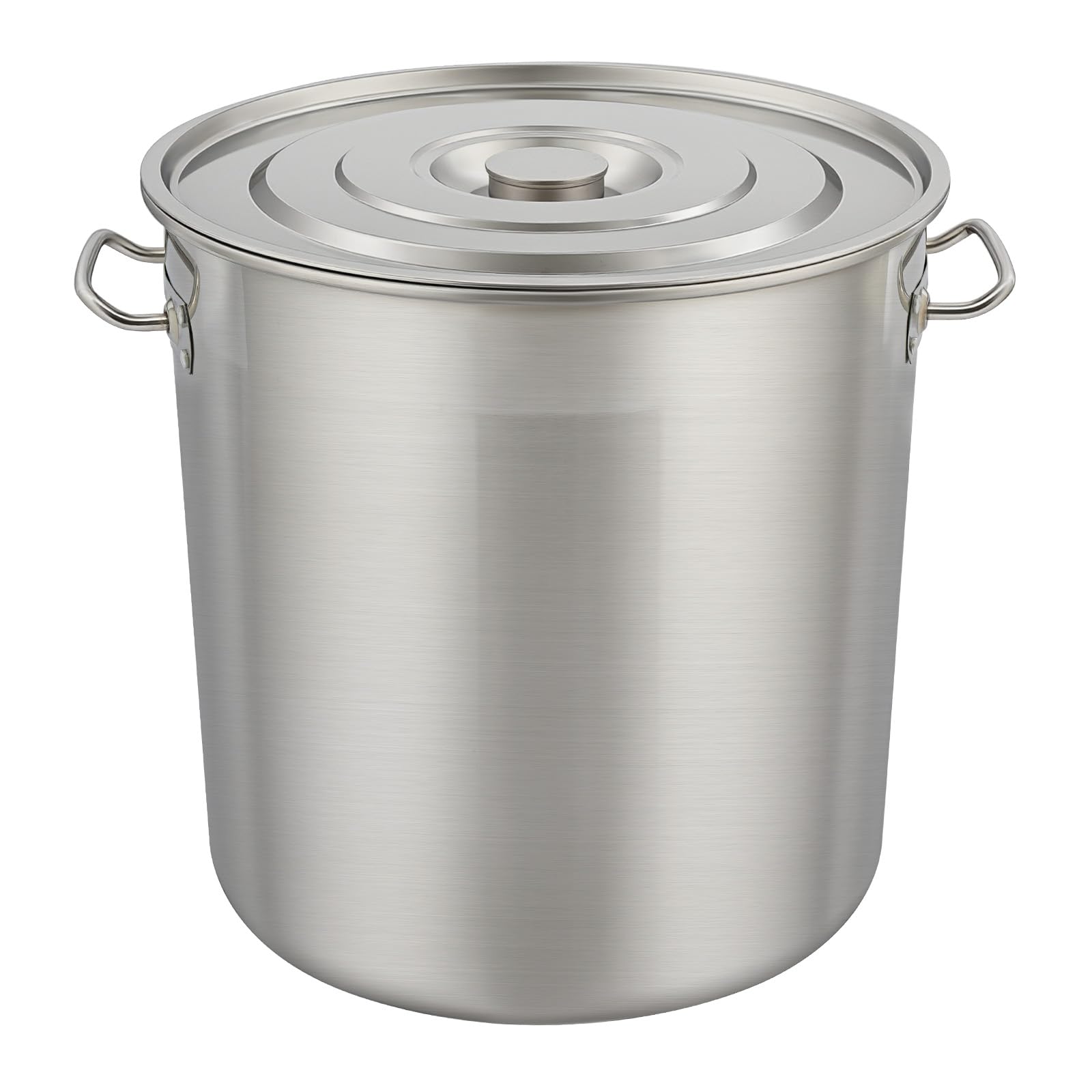 TiryyDrela Pentola Acciaio Inox 50 L Ø40 cm con Coperchio