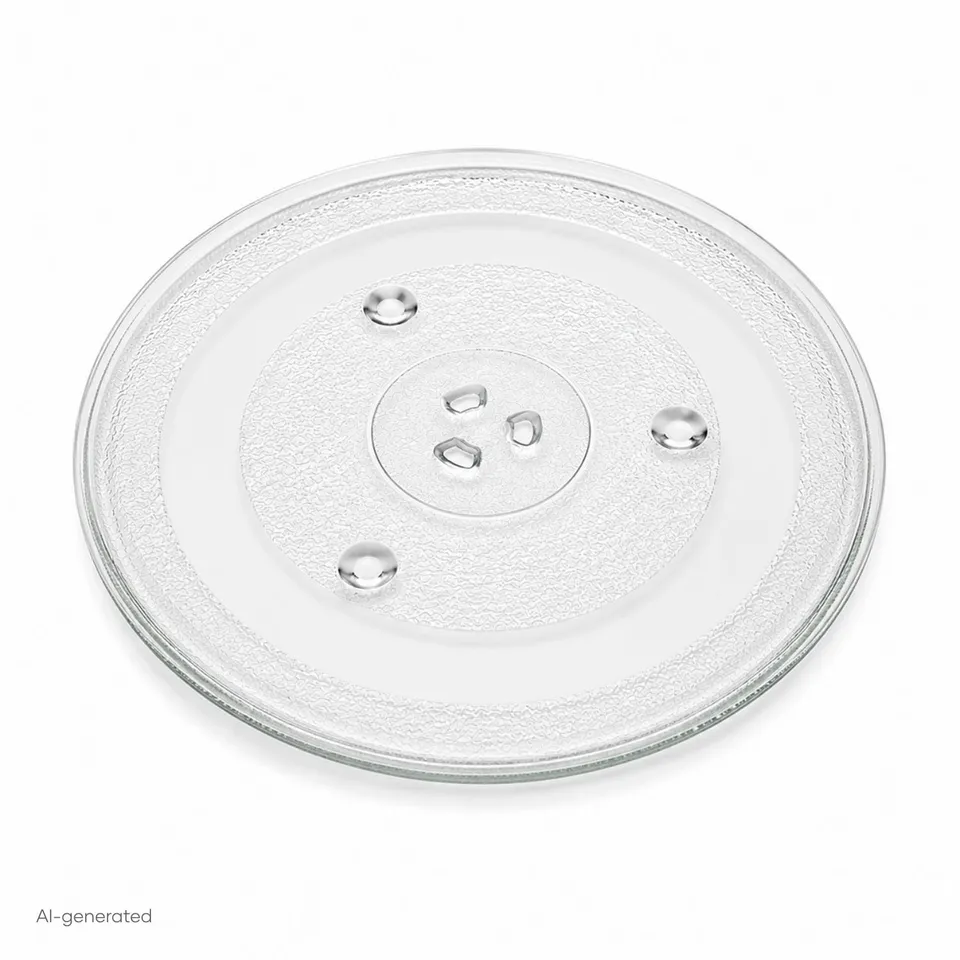 SEVO piatto in vetro ricambio per colazione