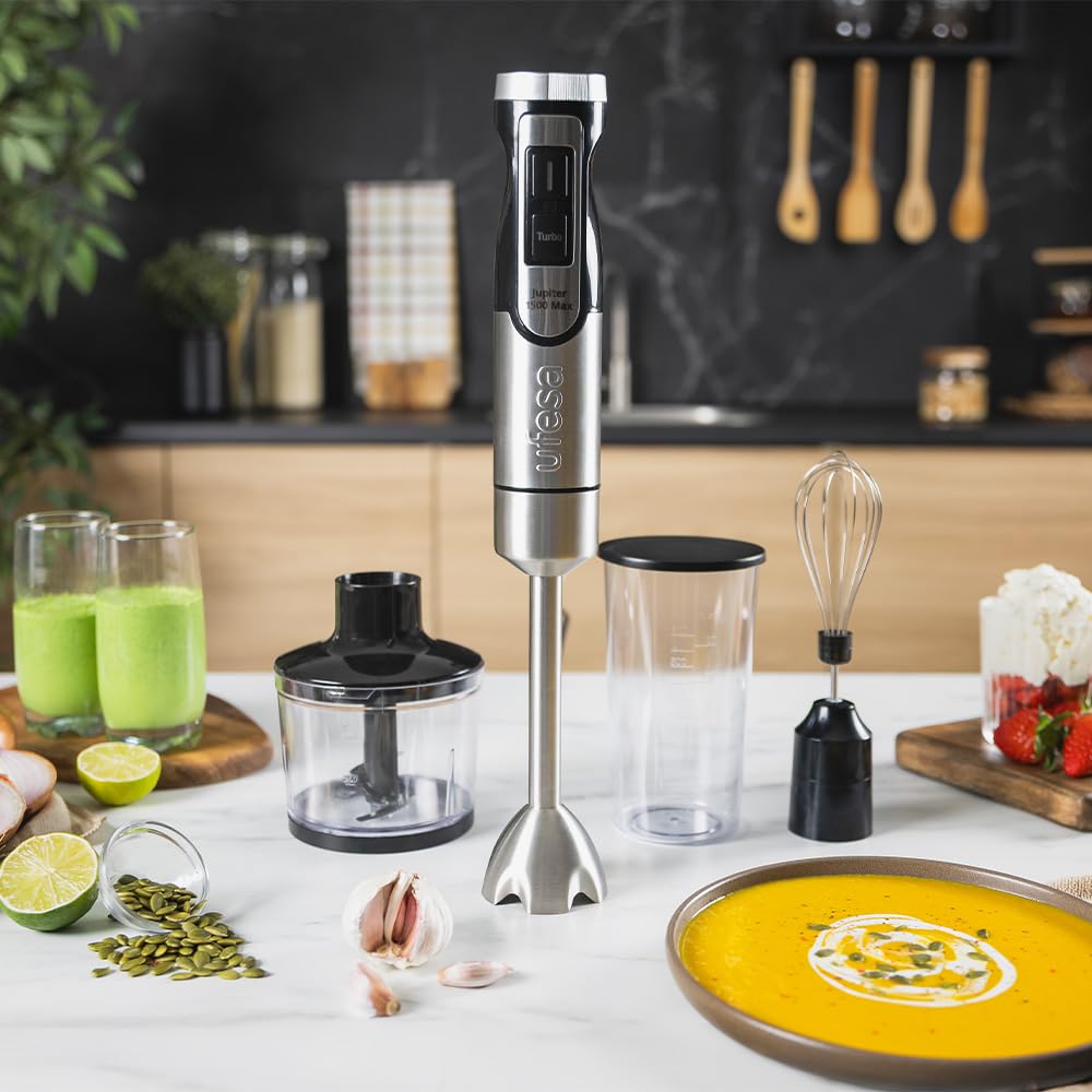 Ufesa Jupiter Max 1500W frullatore a immersione set