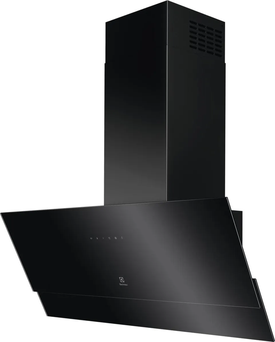 Electrolux LFV629K cappa parete 90 cm nera 575 m3/h
