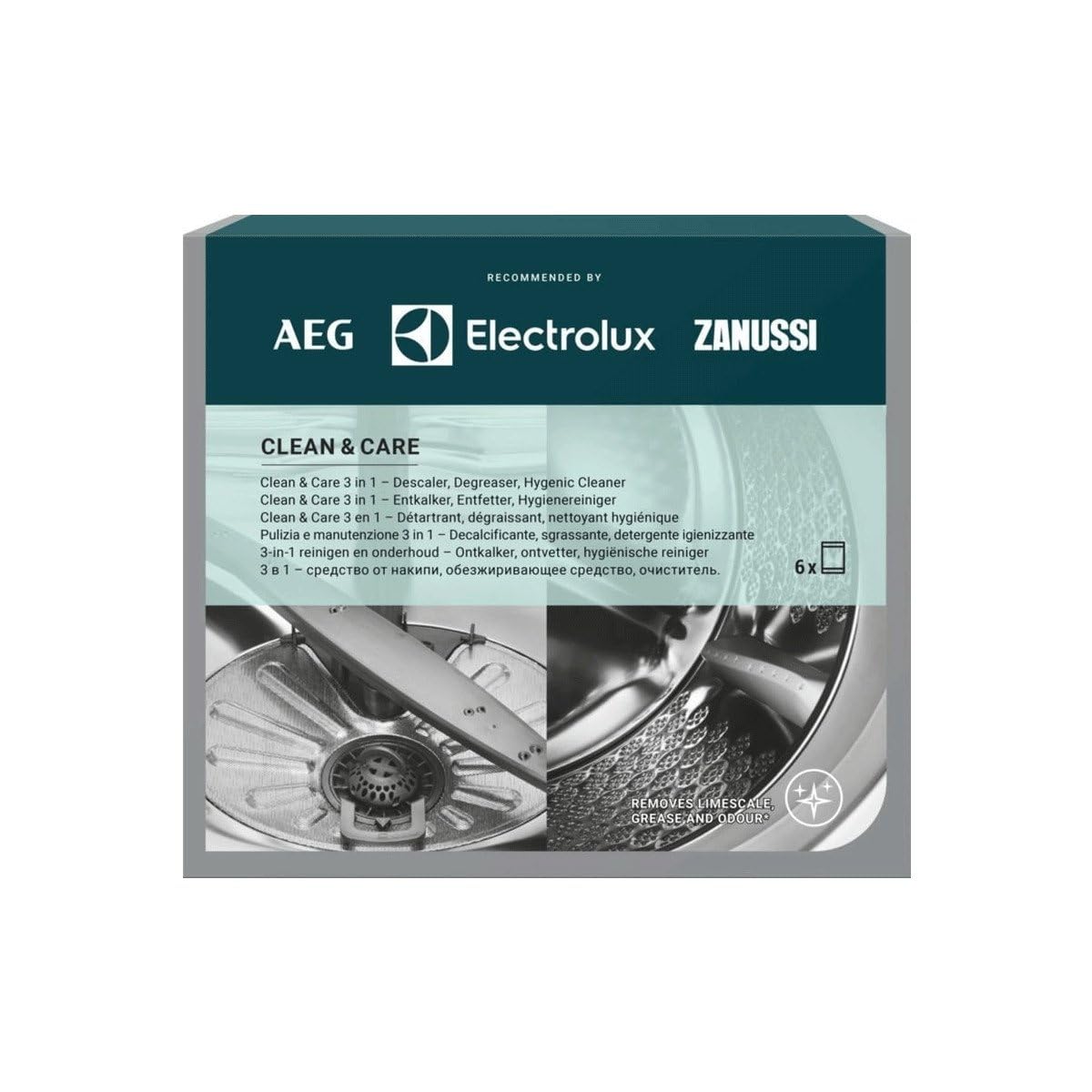 Electrolux Clean and Care Box decalcificante 12 bustine