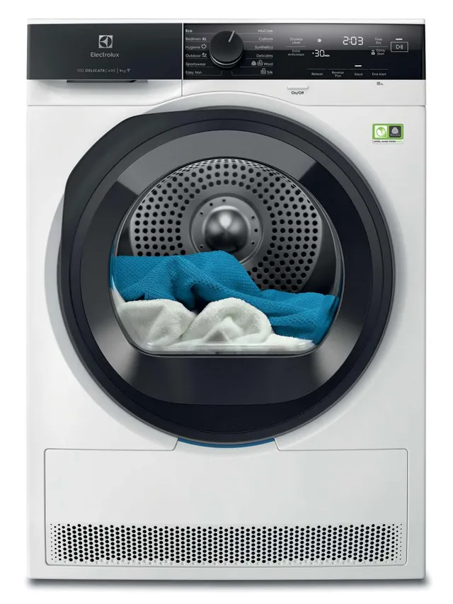 Electrolux EW7HA48GY Asciugatrice 8Kg Pompa di Calore DelicateCare
