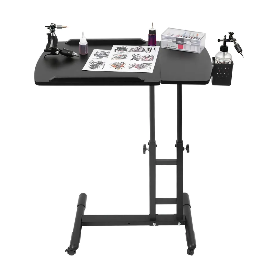 TiryyDrela Carrello Tattoo con Ruote 64x40 cm Altezza Regolabile