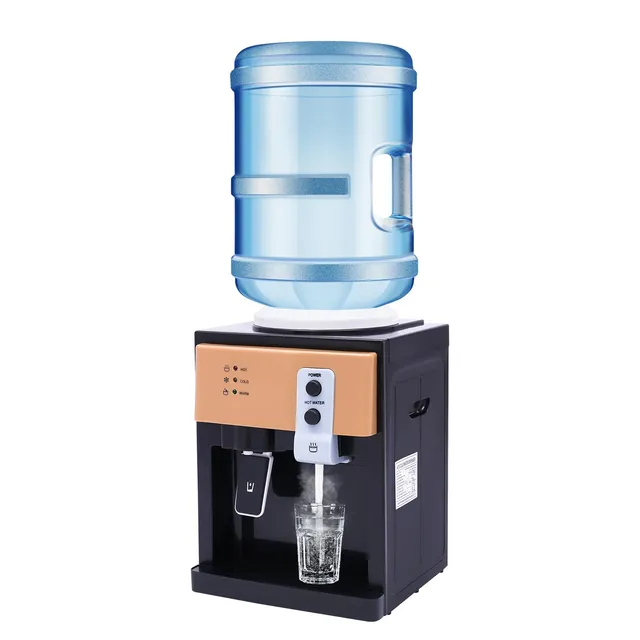 TiryyDrela Distributore Acqua Calda Fredda Tavolo Inox 8-95°C