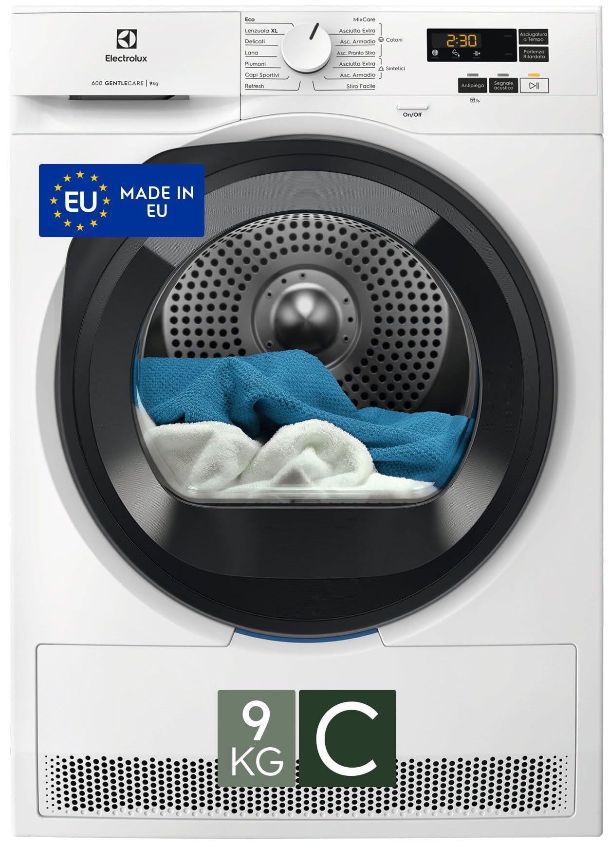 Electrolux Serie 600 EW6HCH19G asciugatrice 9kg pompa calore