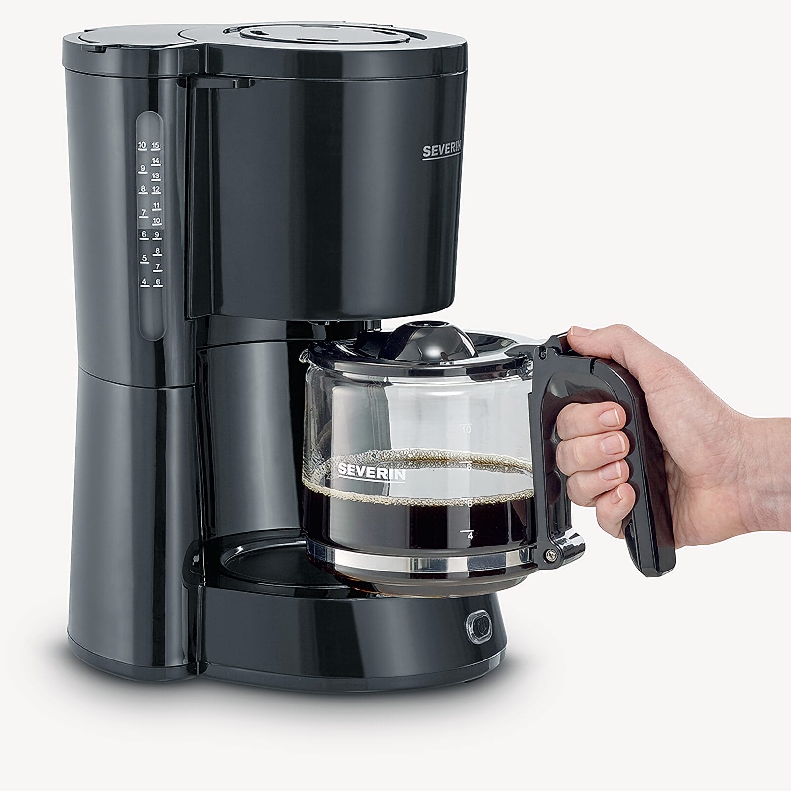 SEVO Macchina Caffè Filtro 10 Tazze con Timer