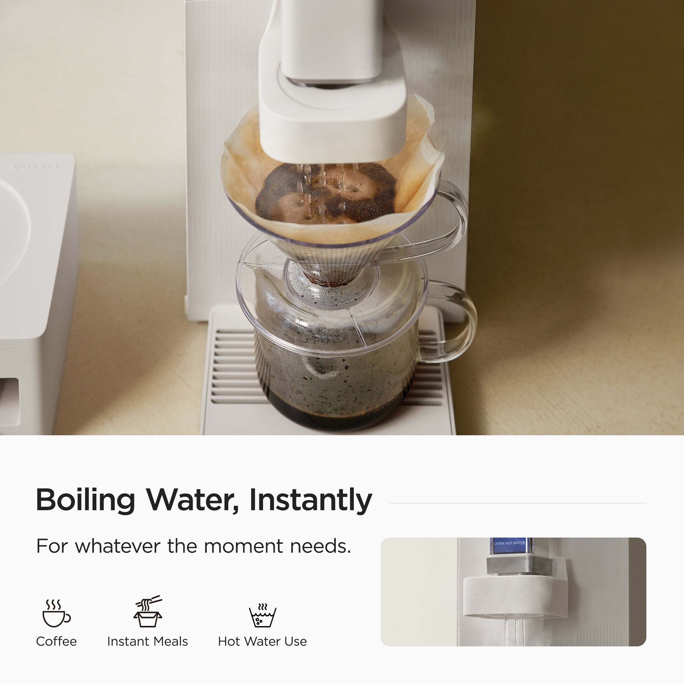 CUCKOO CP-ABNC100GWH depuratore acqua banco Barista