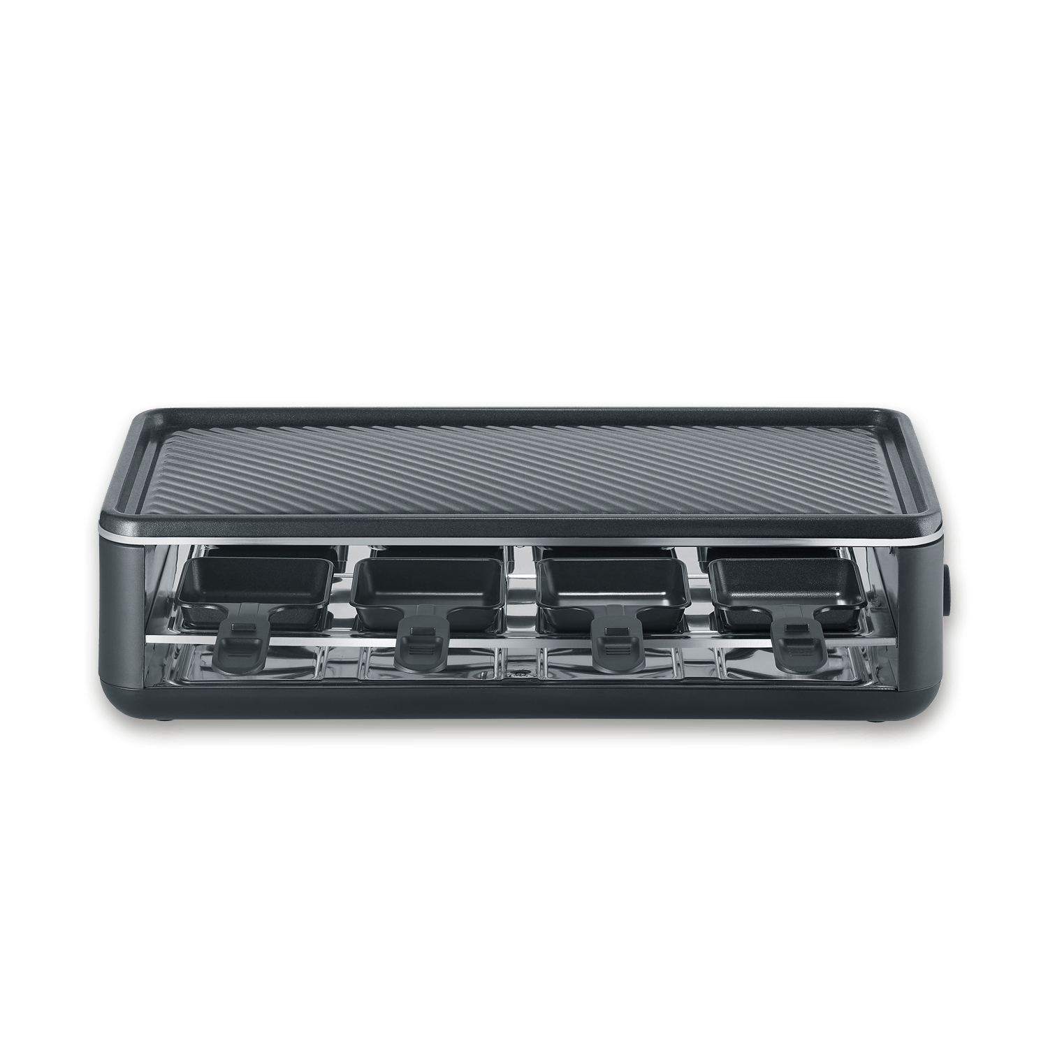 SEVO Black Line Lite Grill Raclette 8 Padelle Antiaderenti