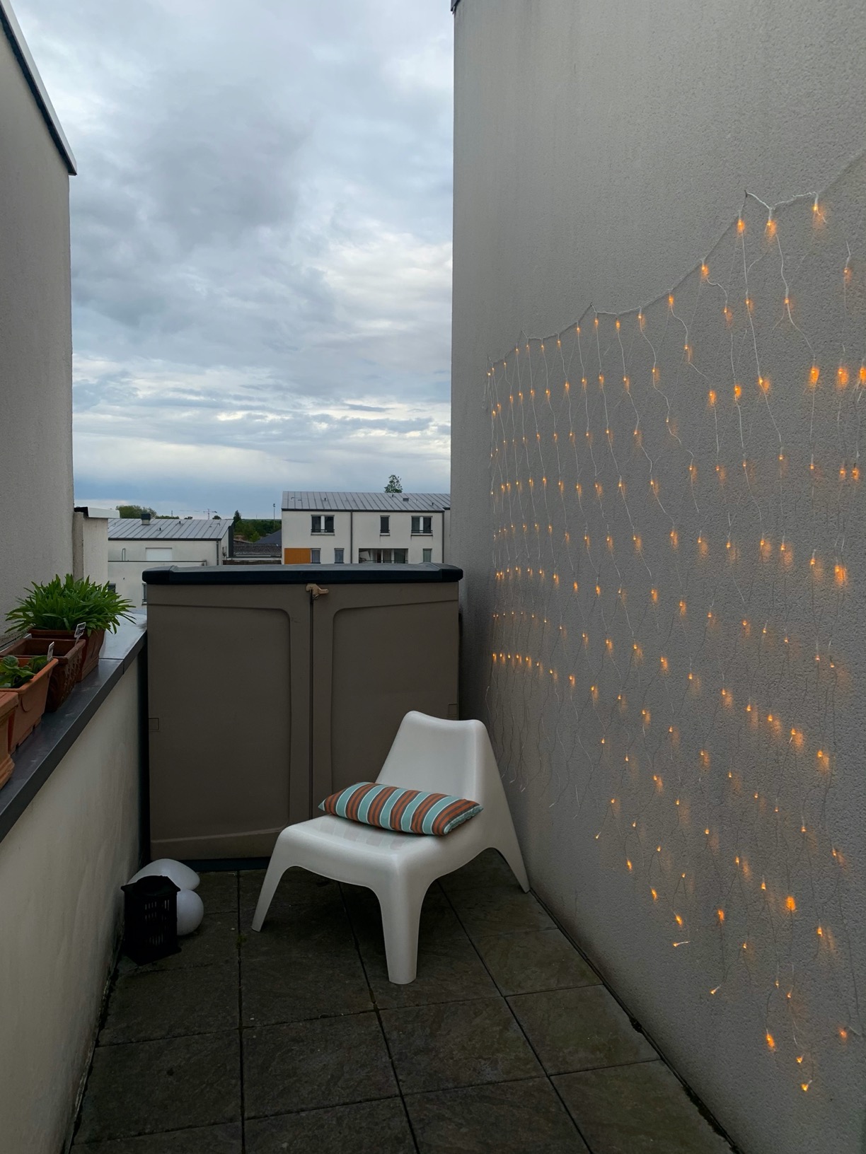 WOWDSGN rete luci LED 200 bianco caldo 3x2 m telecomando