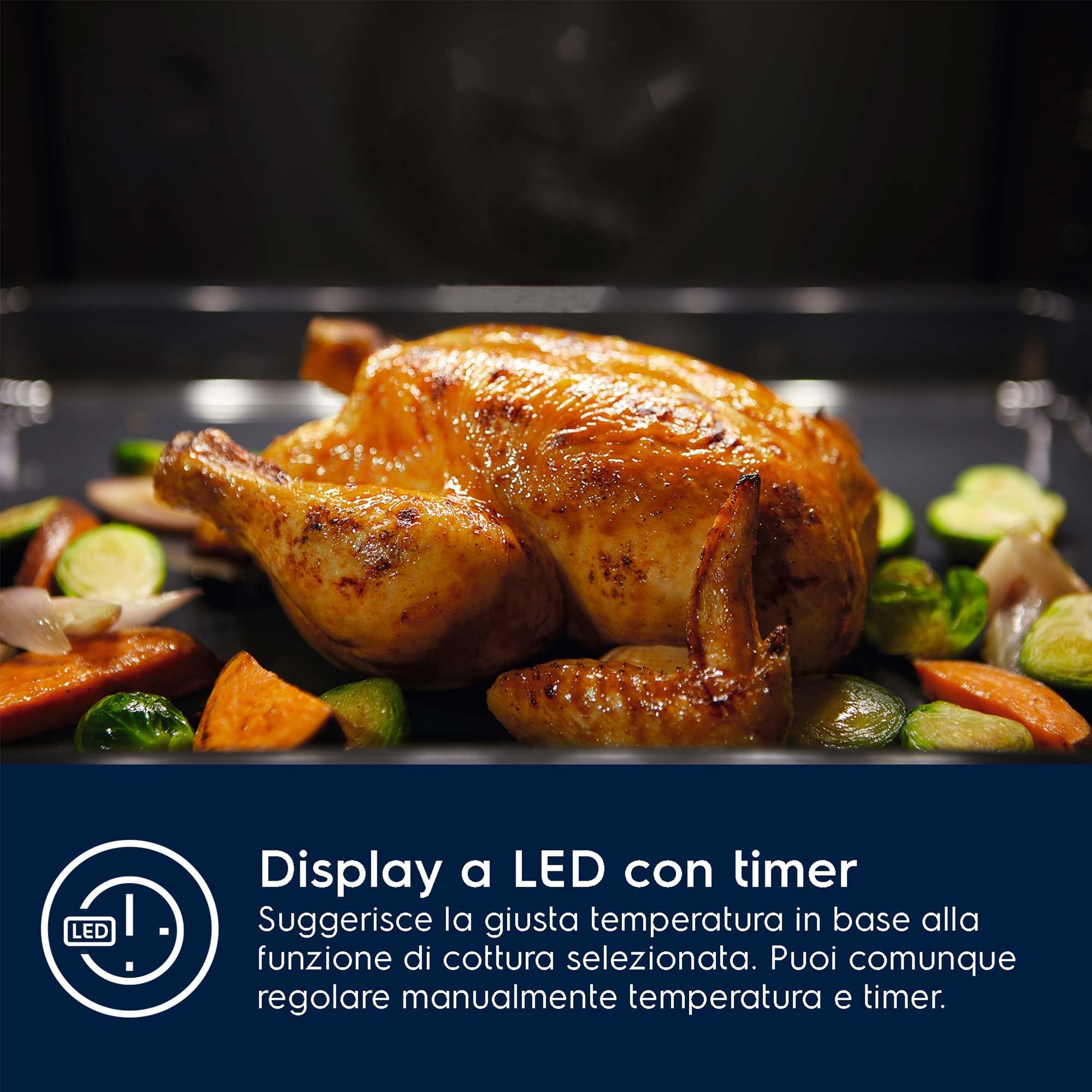 Electrolux Serie 600 EOD5H40X forno incasso vapore 72 L inox