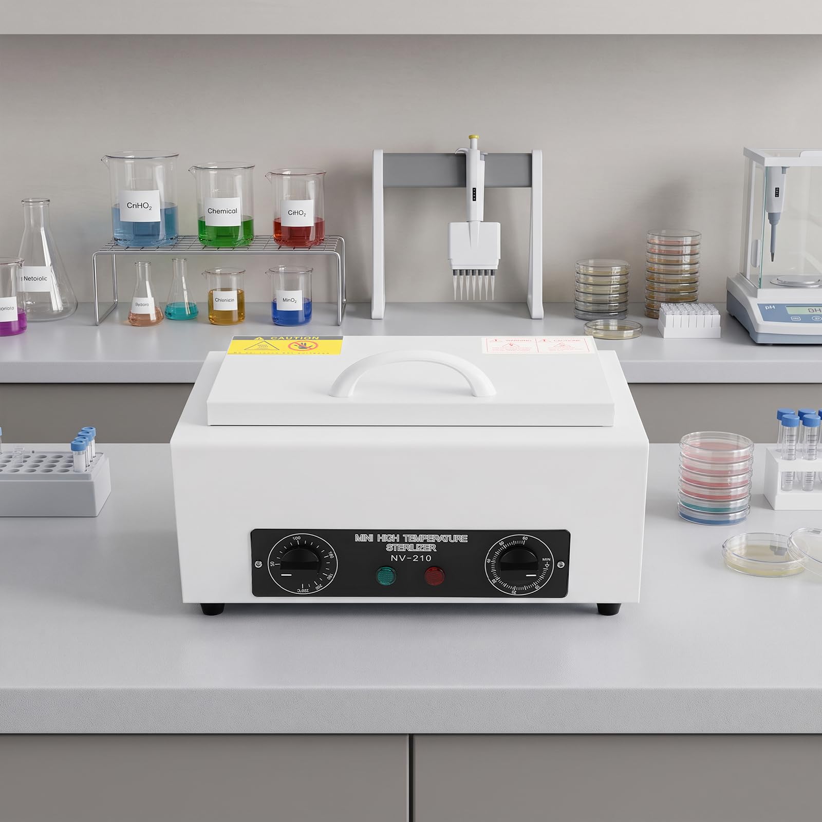 TiryyDrela sterilizzatore strumenti manicure 2 L 220°C