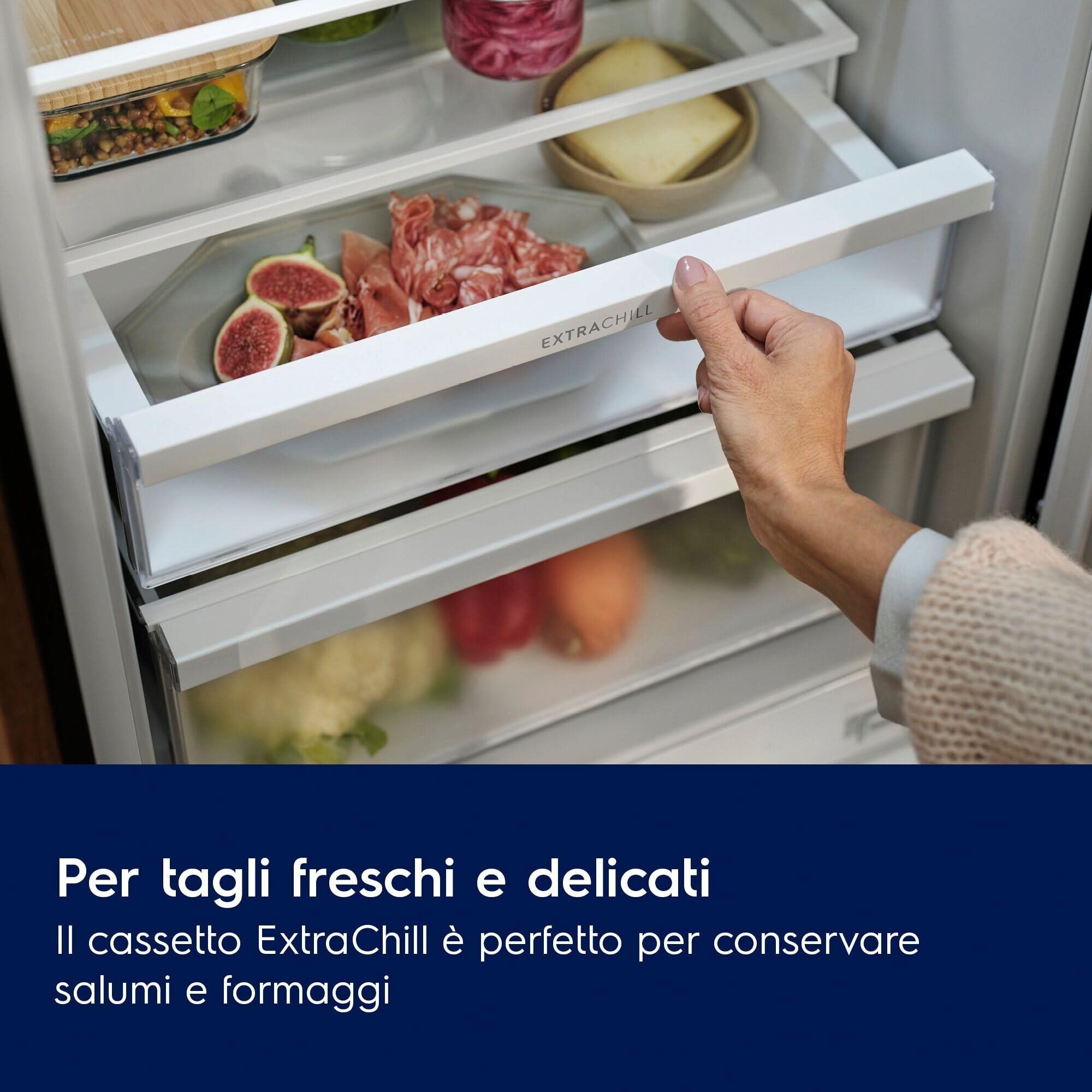 Electrolux ENA7CD19S frigo combinato incasso 269 L No Frost