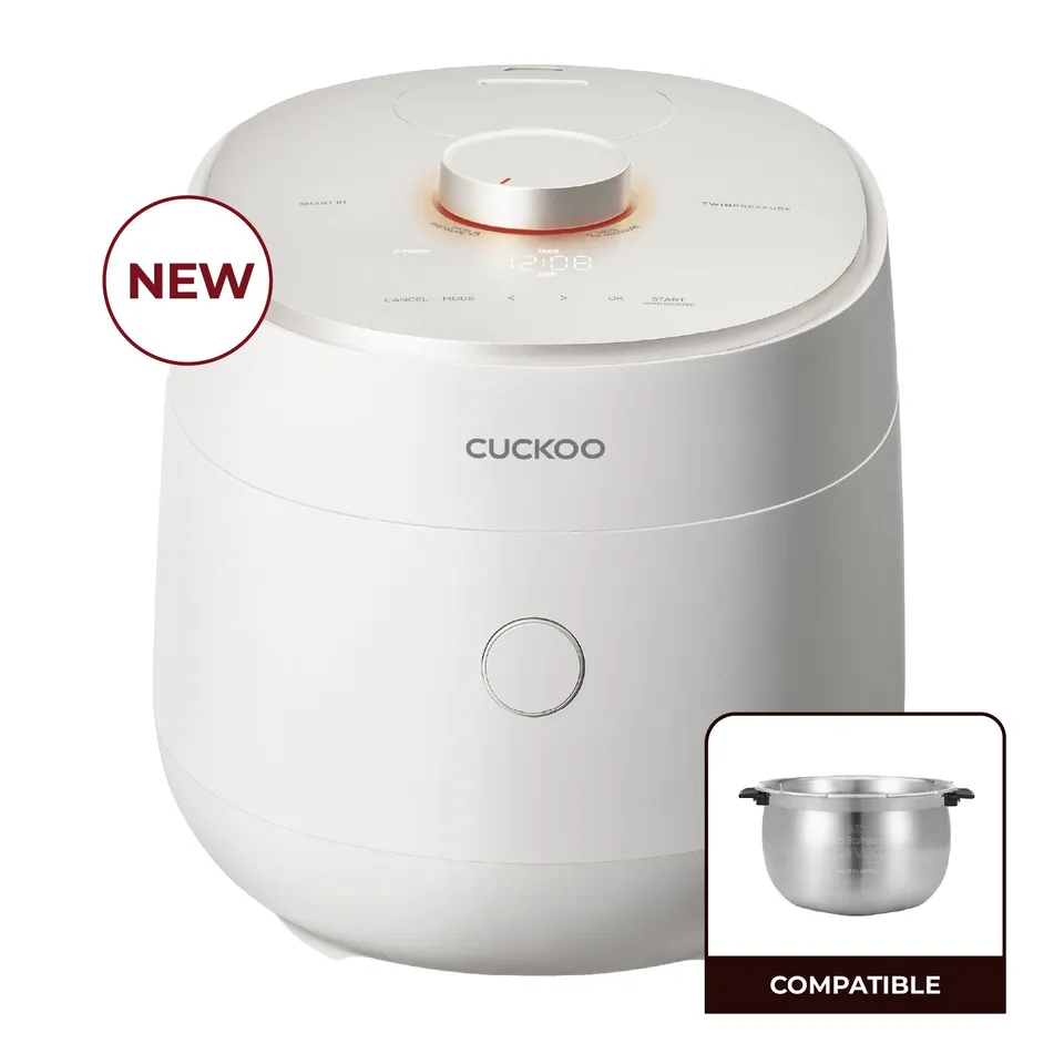 Cuckoo CRP-OHTR0609FW Cuociriso IH 6 Tazze Doppia Pressione