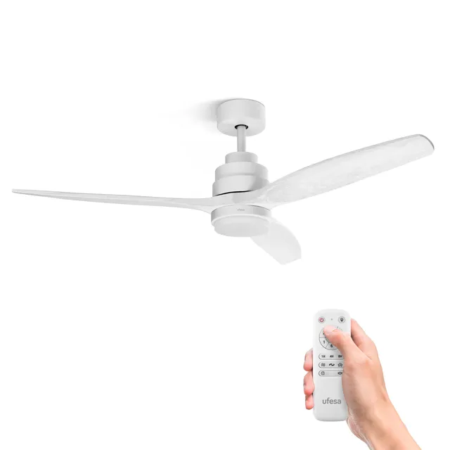 Ufesa ventilatore da soffitto con luce LED bianco 132 cm 40W