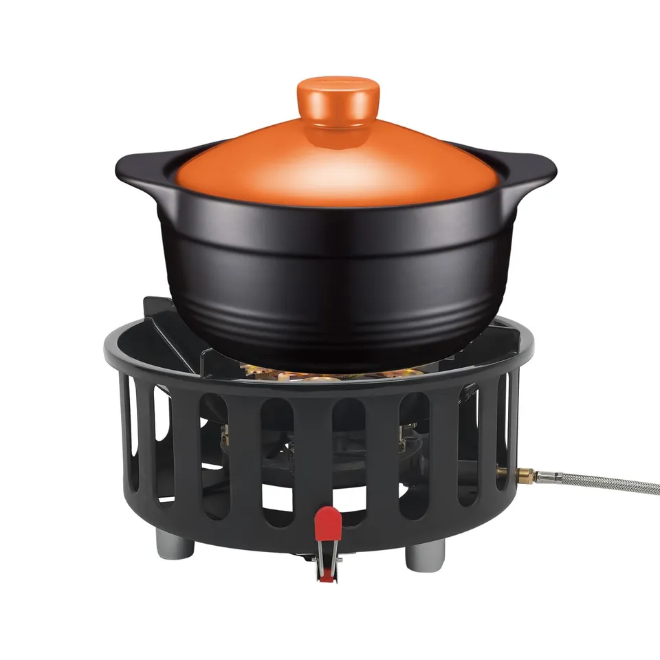 TiryyDrela Fornello Gas Campeggio Portatile 7 Fuochi 940 g