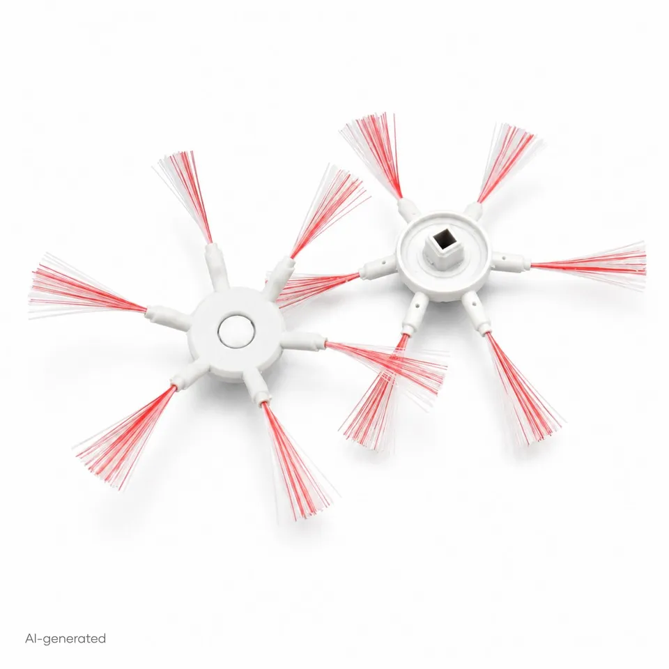 SEVERIN set 4 spazzole rotonde ricambio 10007025000 pulizia veloce