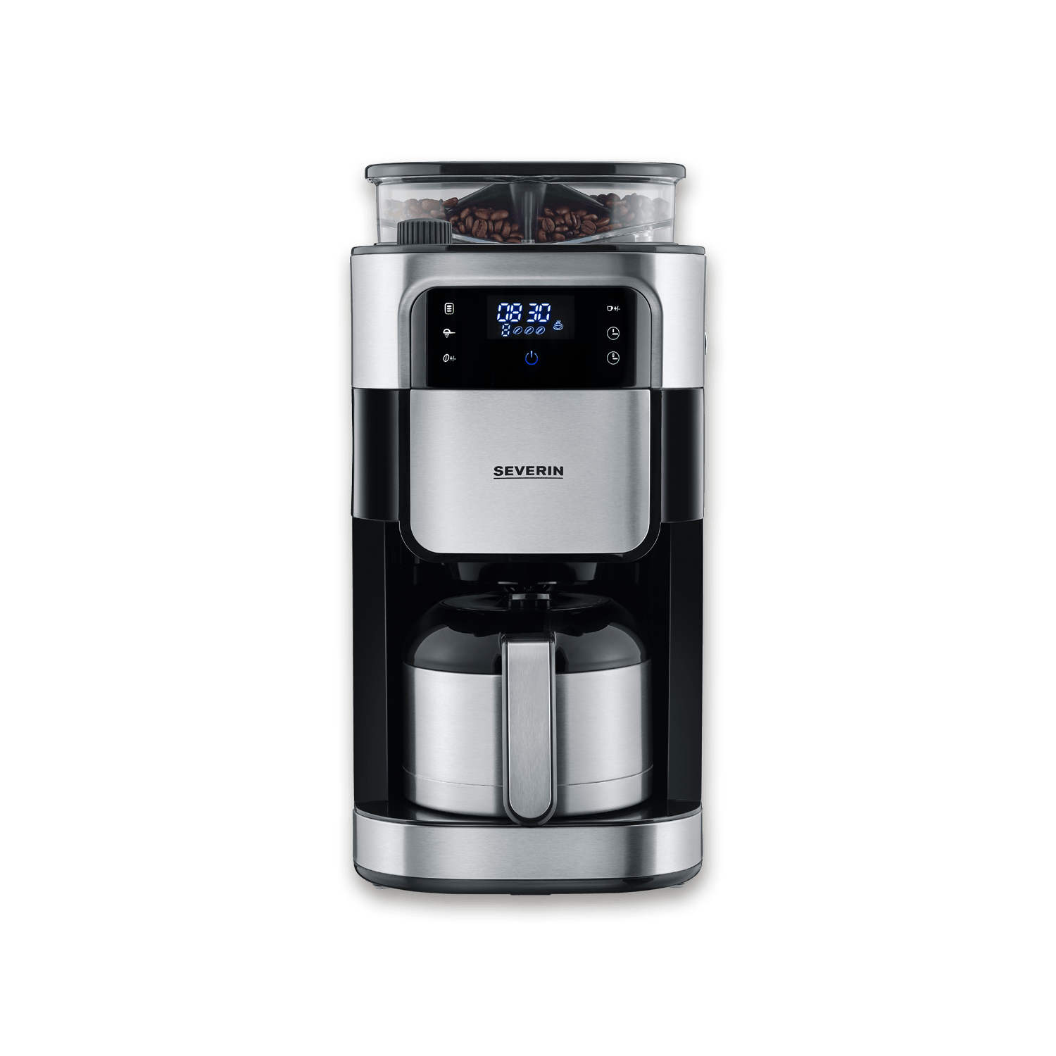 SEVO Caffettiera filtro isotermica con macinino