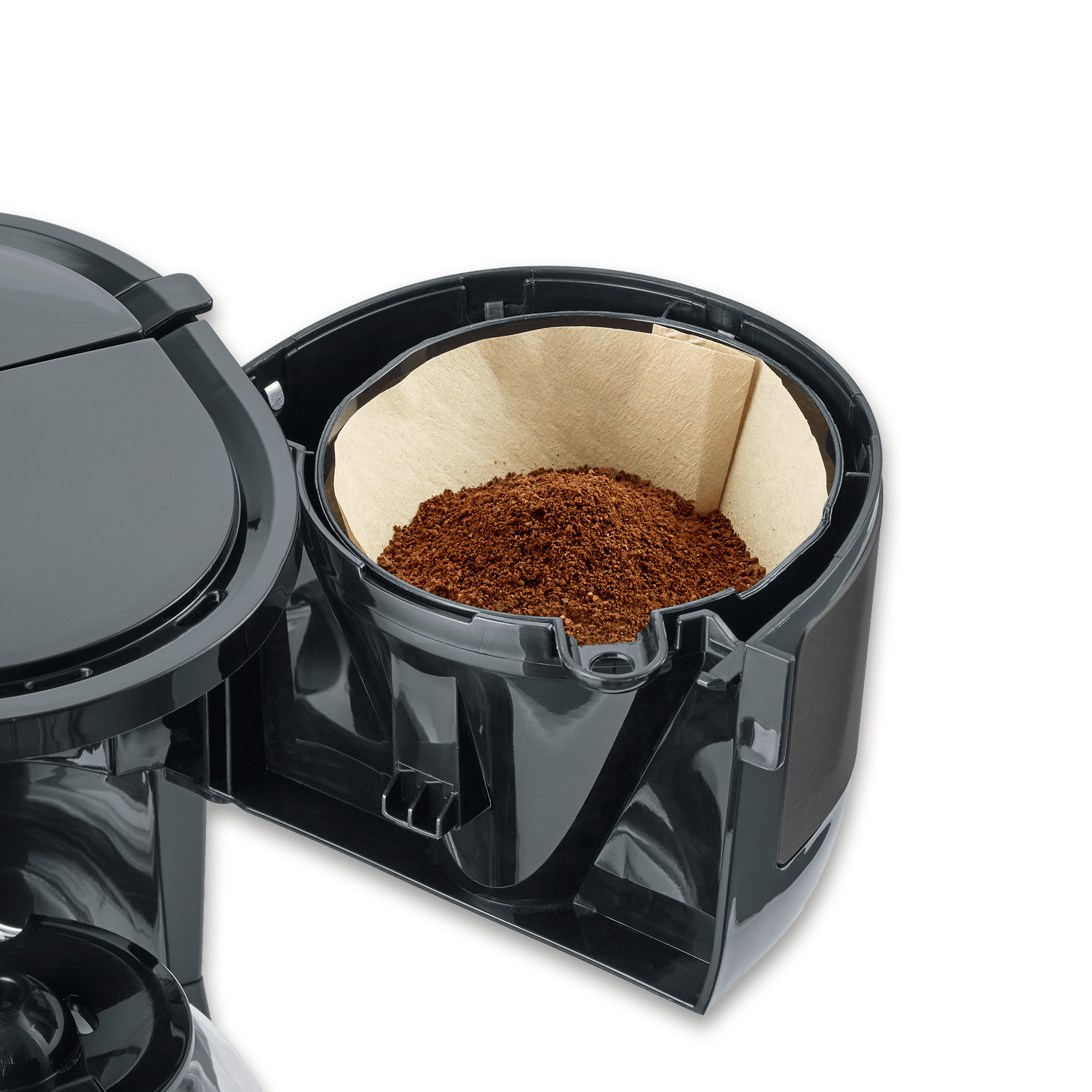 SEVO Mini Macchina Caffe Filtro 4 tazze slim