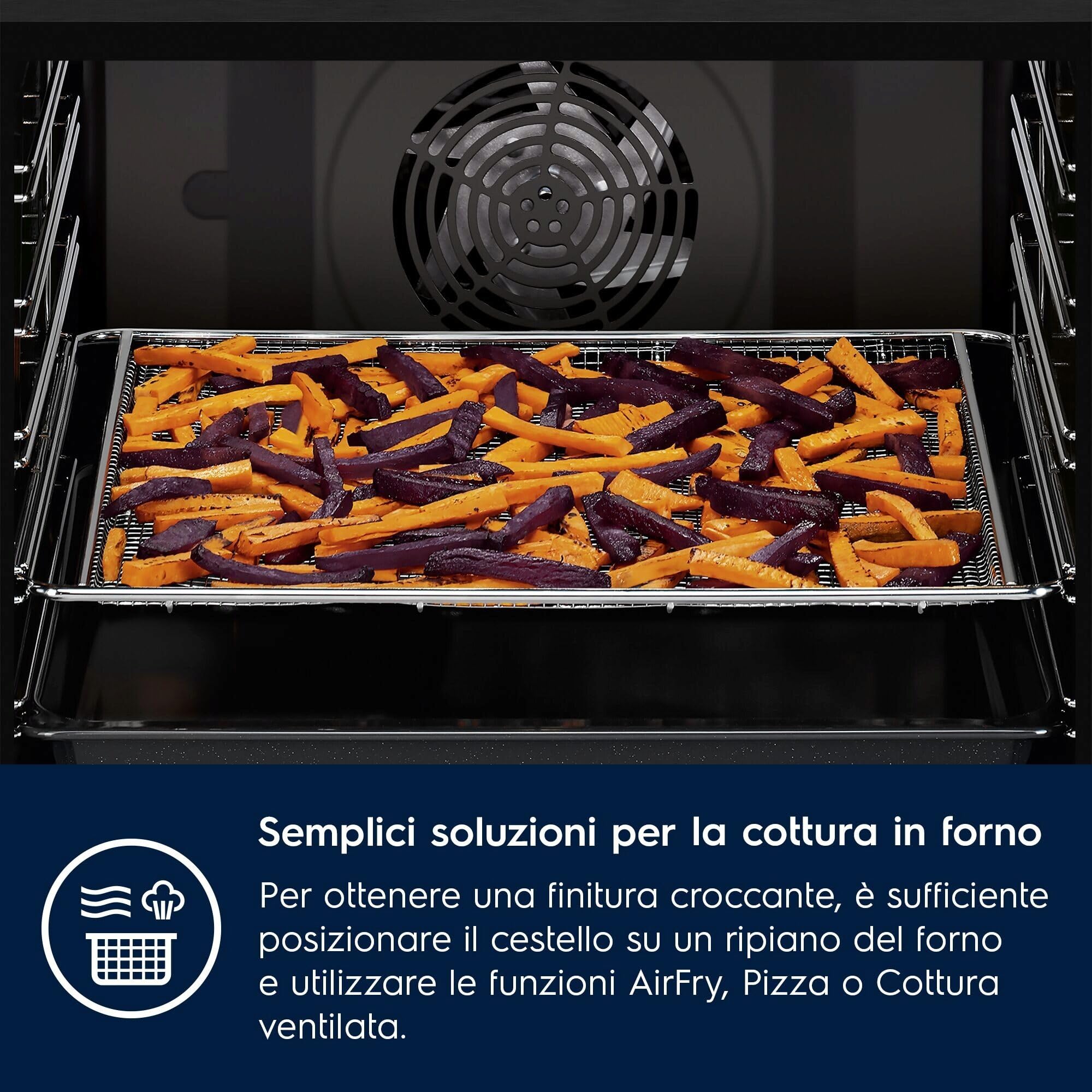 Electrolux E9OOAFWM teglia forata AirFry forni XXL
