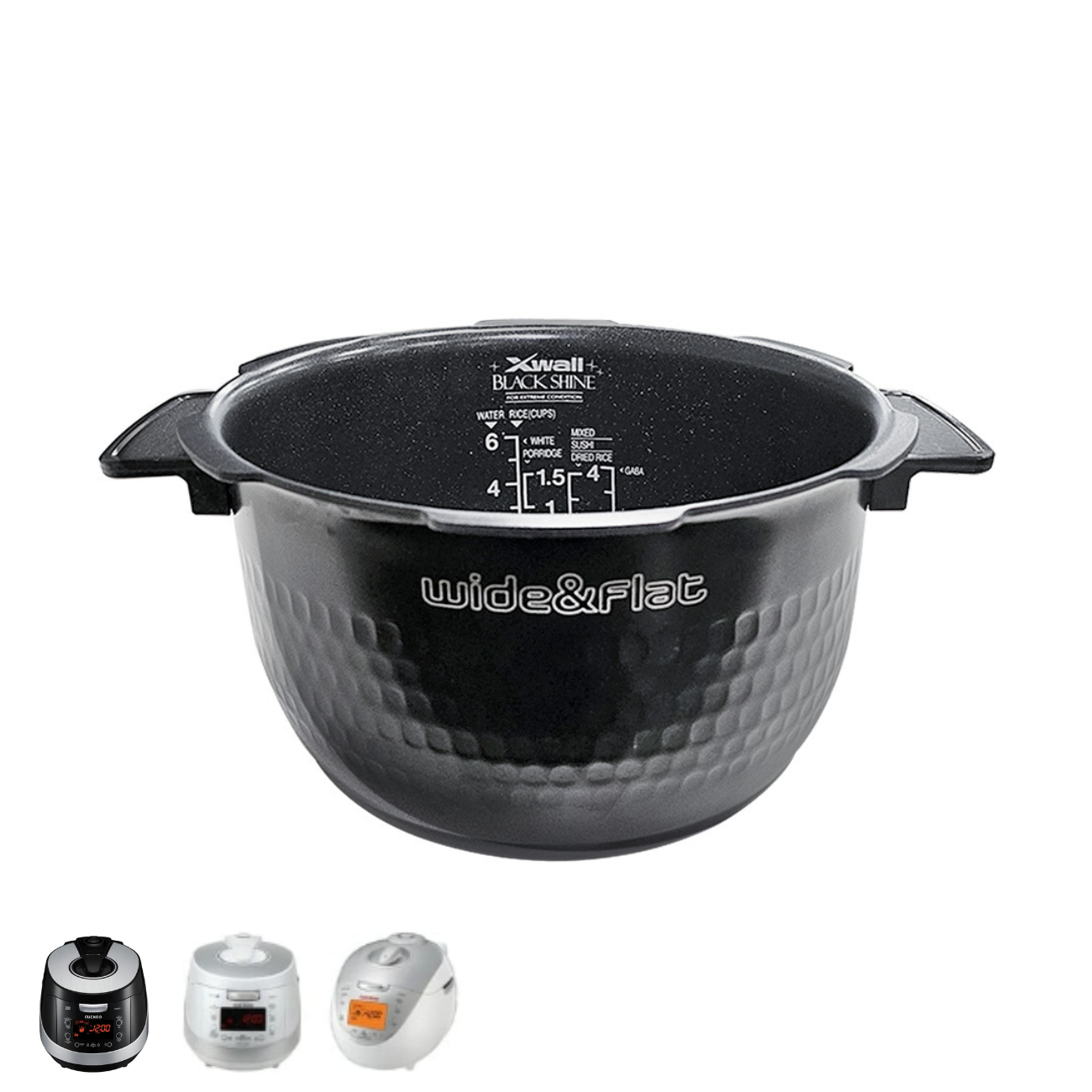 Cuckoo INNERPOT-CRP-HS/HV06 pentola cuociriso 6 tazze antiaderente