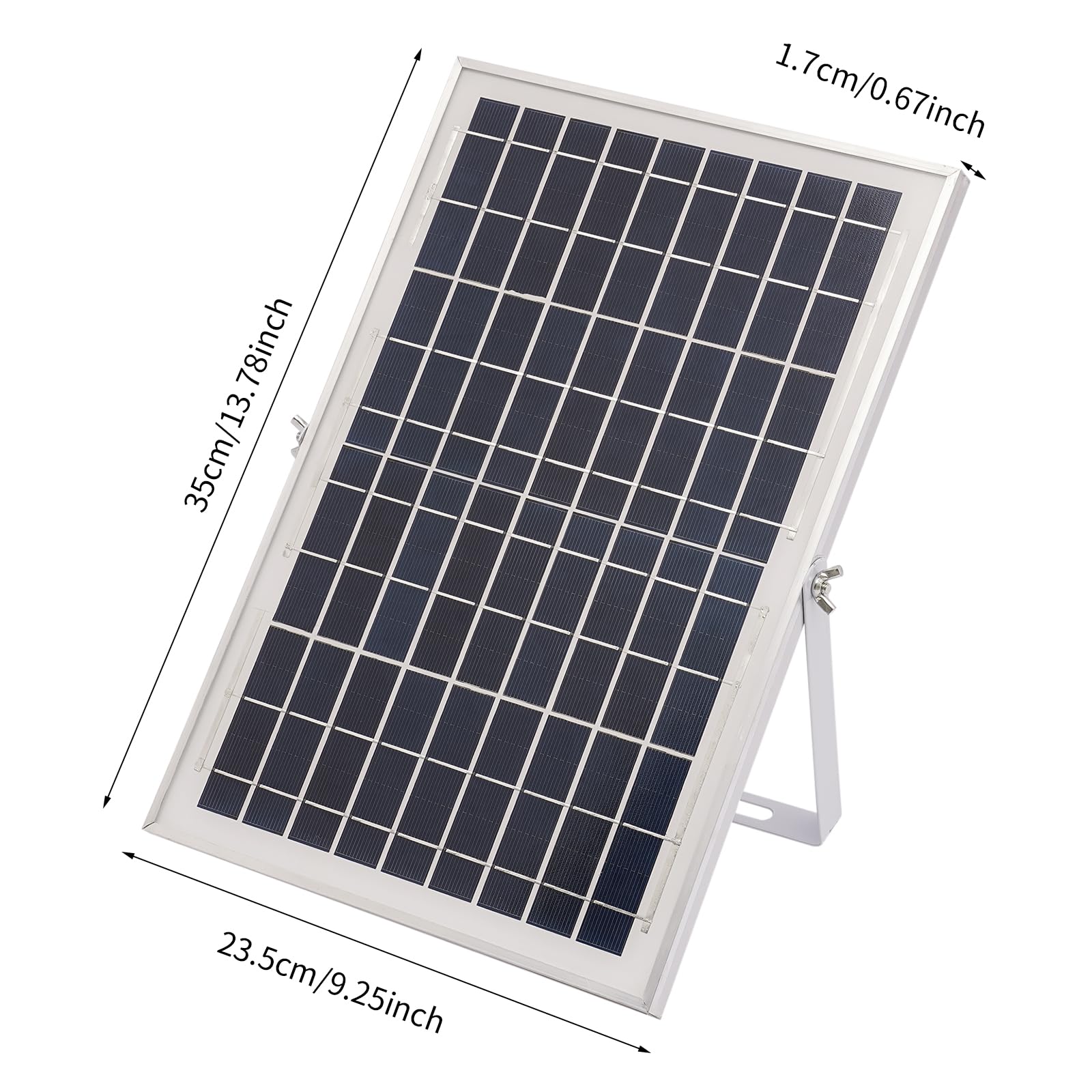 TiryyDrela Fontana Solare Esterna 10W Pompa 1000 L/h 1,5 m