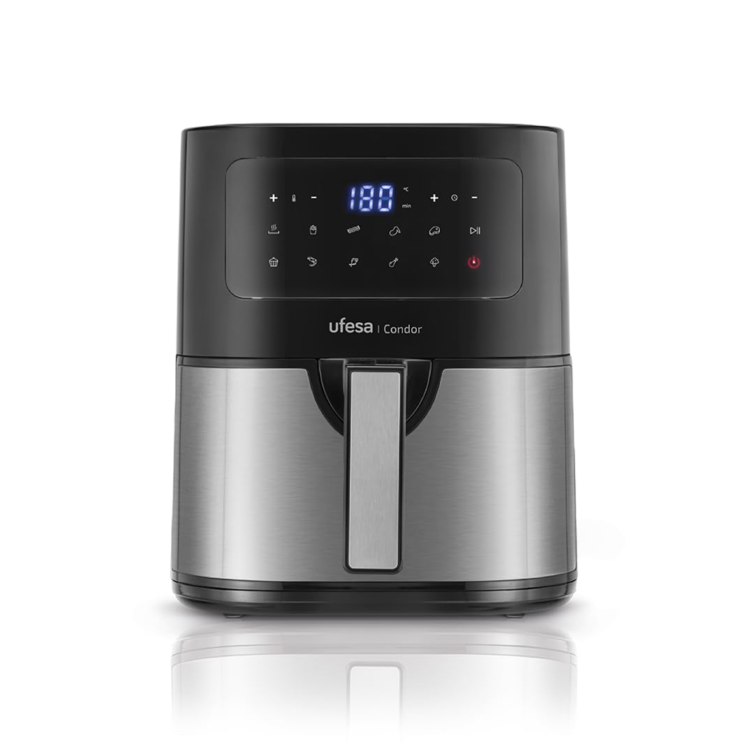 Ufesa Panther Friggitrice ad Aria 3,5L Nero 1200W
