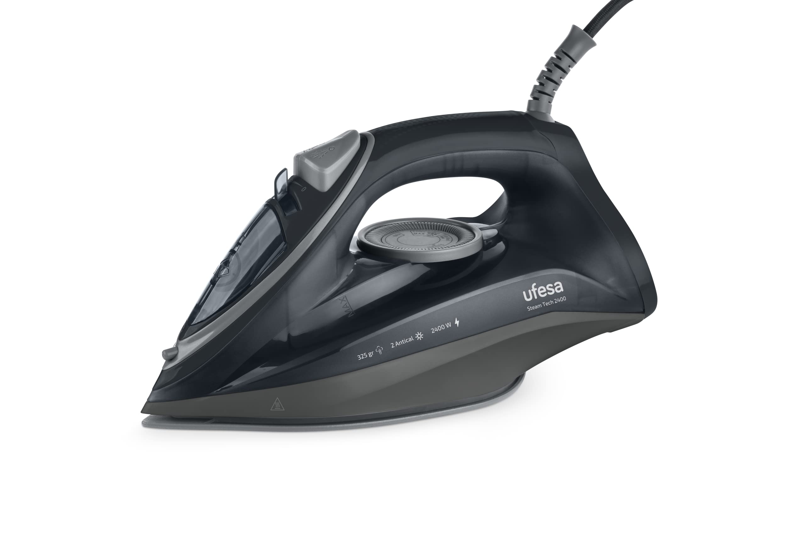 Ufesa Cooper ferro da stiro a vapore 2800W nero ceramica