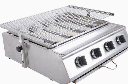 TiryyDrela Barbecue Gas 4 Bruciatori Senza Fumo